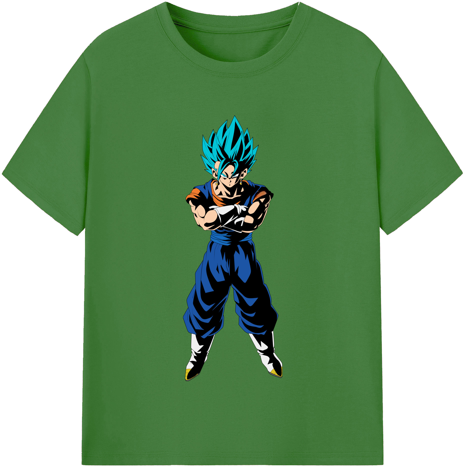 （画像用） ドラゴンボール ベジット DRAGON BALL Vegetto レディースカジュアルプリントTシャツ（綿100％）